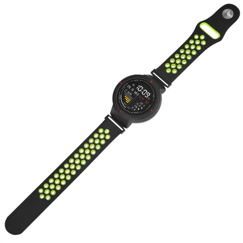 Новая замена для Huami Amazfit Verge Смарт-часы силиконовый ремешок на запястье спортивный мягкий ремешок аксессуары для часов