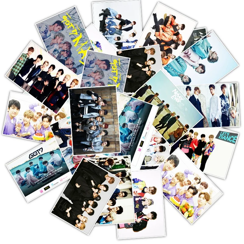 D70(25pcs) 25 шт./упак. K-pop команда GOT7 плакат граффити Стикеры игрушки чемодан Стикеры s для ноутбука наклейки Стикеры s - Цвет: D70(25pcs)