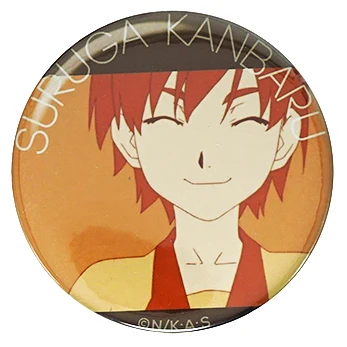 Monogatari Аниме Bakemonogatari Hitagi Senjougahara Oshino Shinobu Sinobu Mayoi Nadeko Tsukihi Tsubasa металлический значок брошь на булавке - Окраска металла: 03 Suruga
