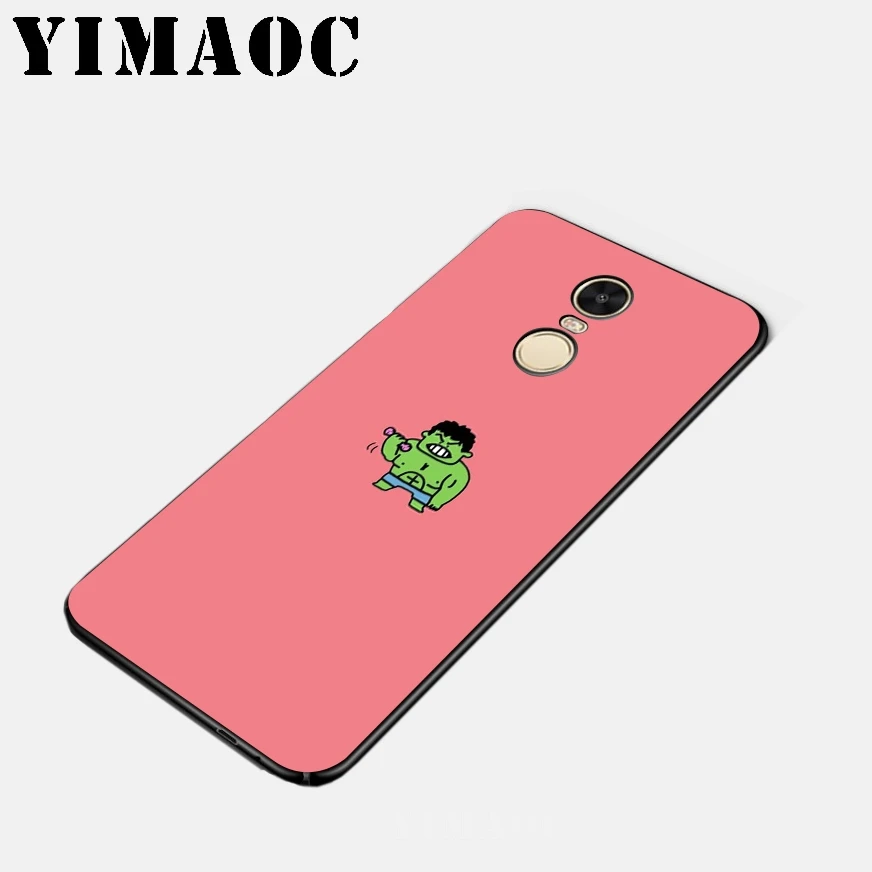 Мягкий силиконовый чехол YIMAOC с милыми супергероями для Xiao mi Red 6 Note 4X 4A 5A 5 Plus A1 A2 Pro