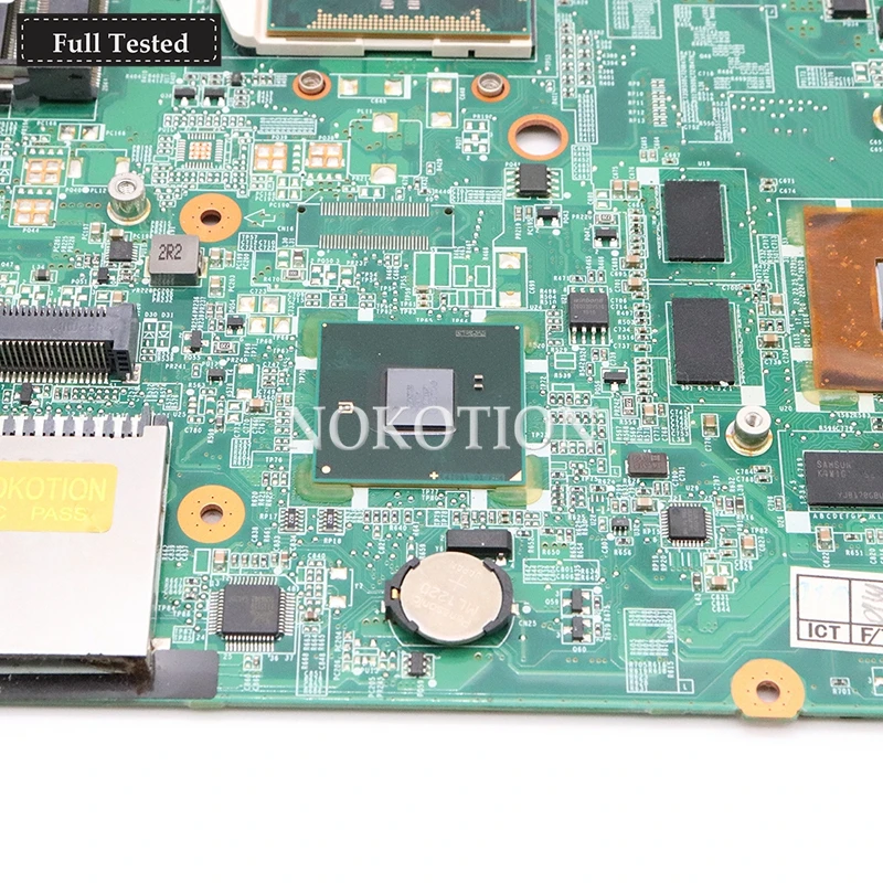 NOKOTION dbl6dmb8f0 A000076400 материнская плата для ноутбука toshiba Satellite L655 HD5650 HM55 DDR3 |