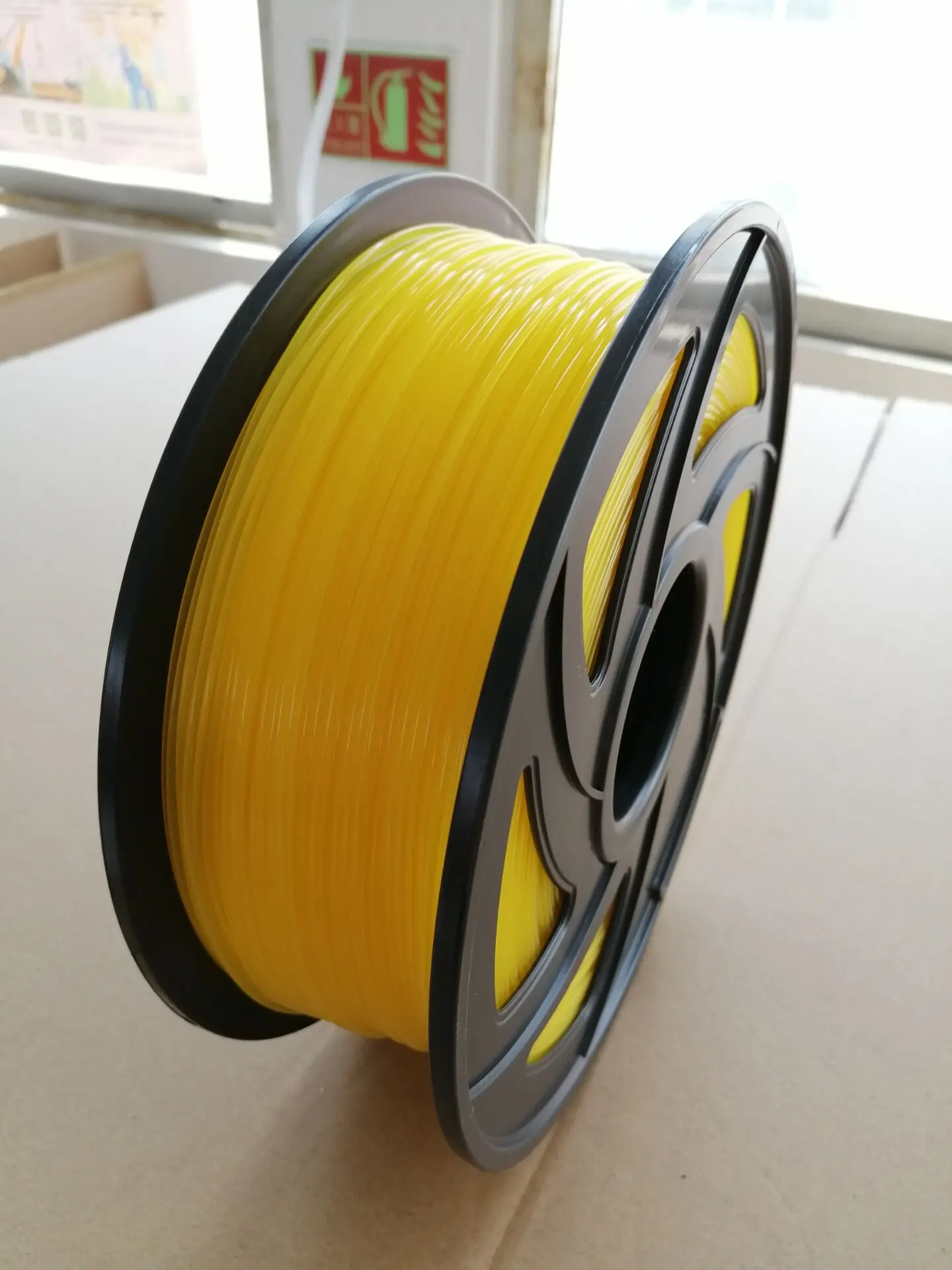 Transparent yellow 3d принтер 1 кг 1,75 мм PLA нити печатные материалы красочные для 3d принтер Экструдер ручка Радуга пластиковые аксессуары красный серый - Цвет: Transparent yellow