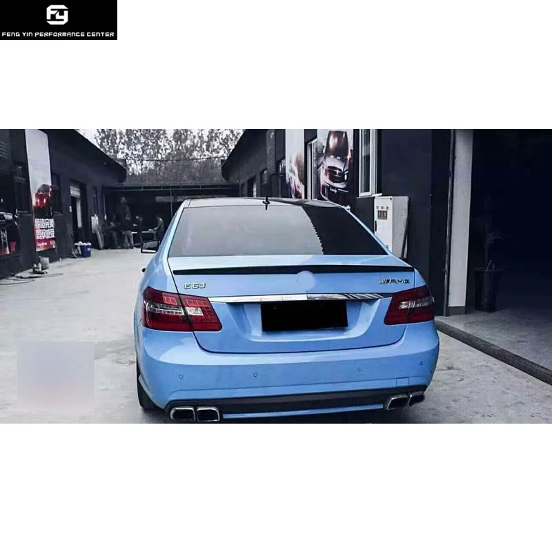 W212 E63 AMG автомобильный комплект кузова FRP Неокрашенный передний бампер задний бампер боковые юбки светодиодный фонарь для Mercedes Benz W212 E300 AMG 10-13