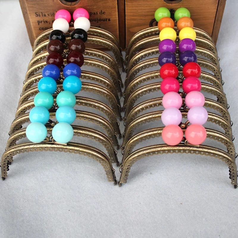 20 шт. бронзовые рамки для кошелька 12 5 см | Багаж и сумки