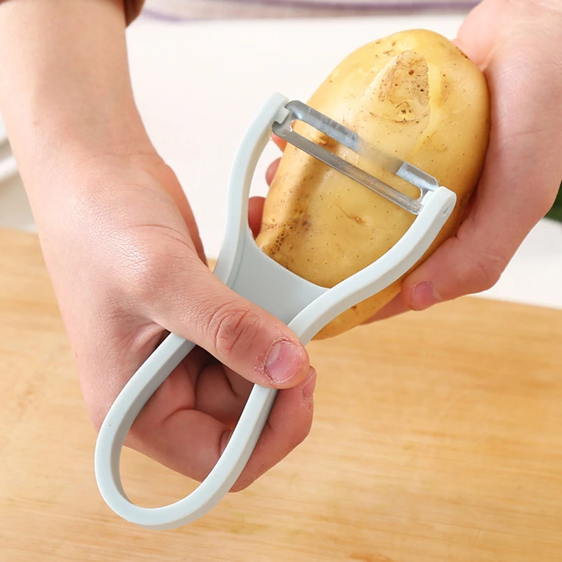 2 шт./компл. Овощечистка и нержавеющая сталь лезвие уникальный сборка дизайн