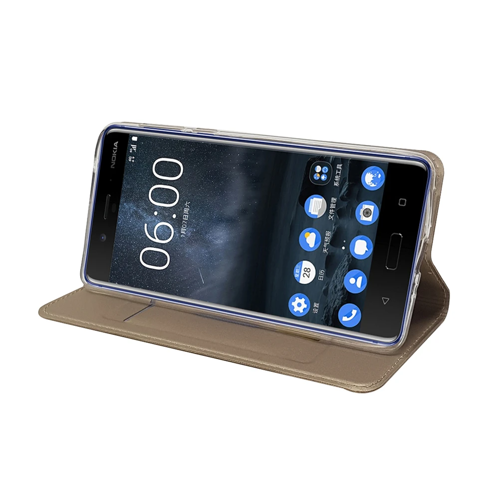 Роскошный кожаный чехол-книжка чехол для Nokia для детей возрастом 2, 3, 5, 6, 7, 8, 9, 5,1 6,1 плюс 2,1 7,1 8,1 защитный чехол для телефона в виде ракушки с 1 слот для карт памяти