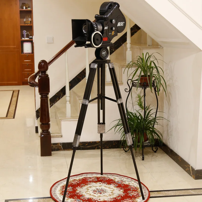 Суперретро модель кинопроектора 165 см украшение для окна дисплея железная ручная