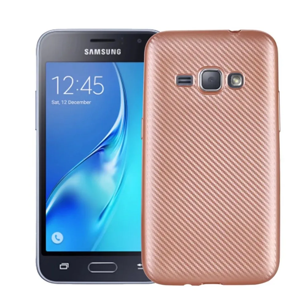 Чехол для телефона саржа мягкий скраб ТПУ противоскольжения samsung Galaxy J1 2016 J120 J120F