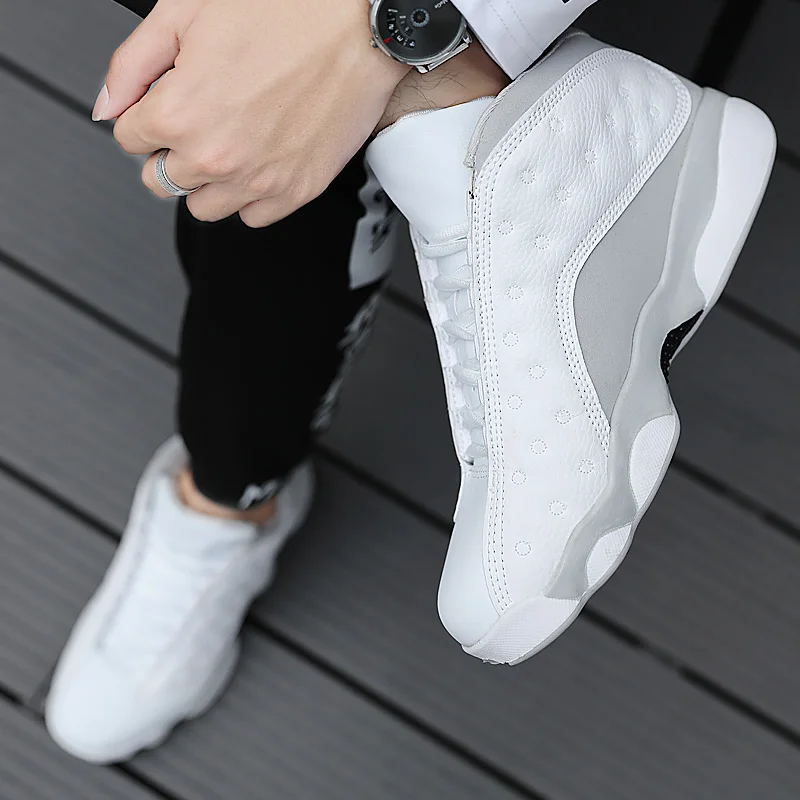 Мужская баскетбольная обувь Midium Cut кроссовки для баскетбола спортивная большие