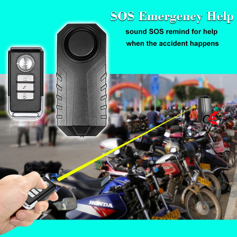 Сигнализация вибрационная с регулируемым окошком умная беспроводная