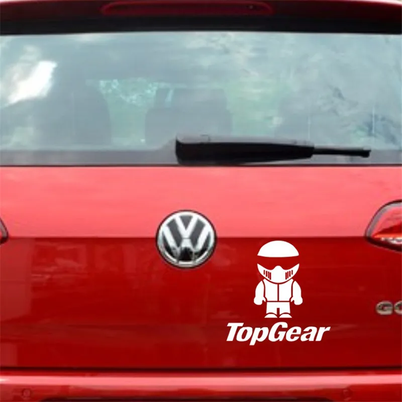Topgear высеченная наклейка на автомобиль/наклейка Виниловая для окна автомобиля
