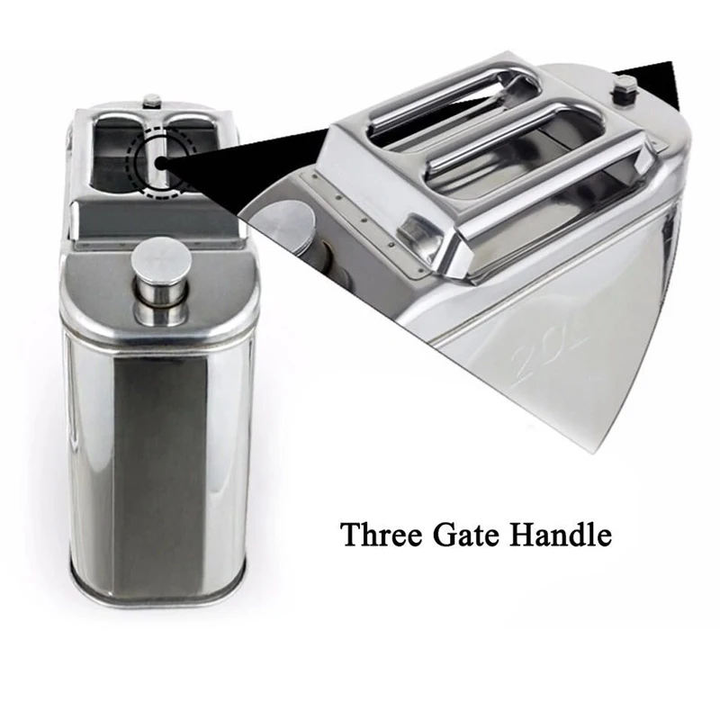 Металлический топливный бак 10 л емкость для хранения масла бензина дизельного