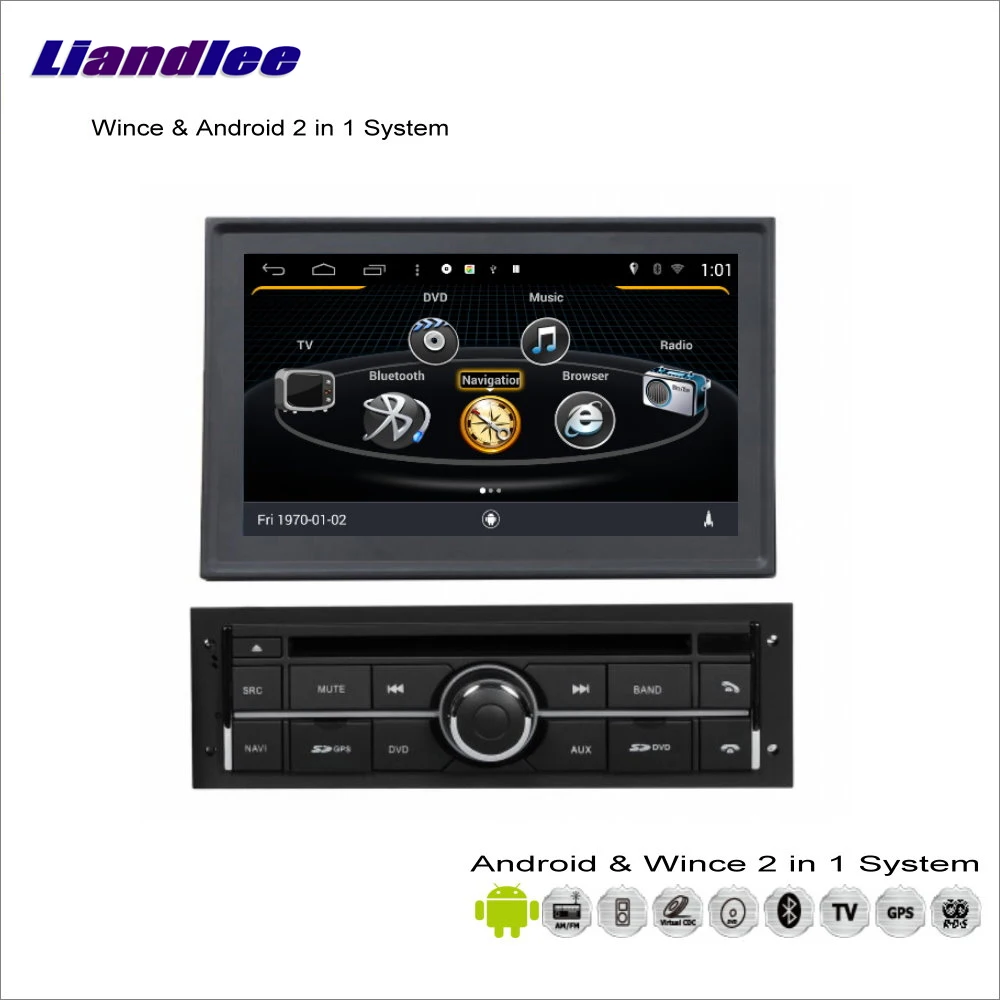 Liandlee автомобильный Android мультимедийный стерео для Mitsubishi L200 2009~ радио CD dvd-плеер gps Nav Navi Карта Навигация Аудио Видео