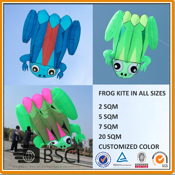 7 кв. м. мягкий воздушный змей фотовспышка|frog kite|soft kiteshow kite |
