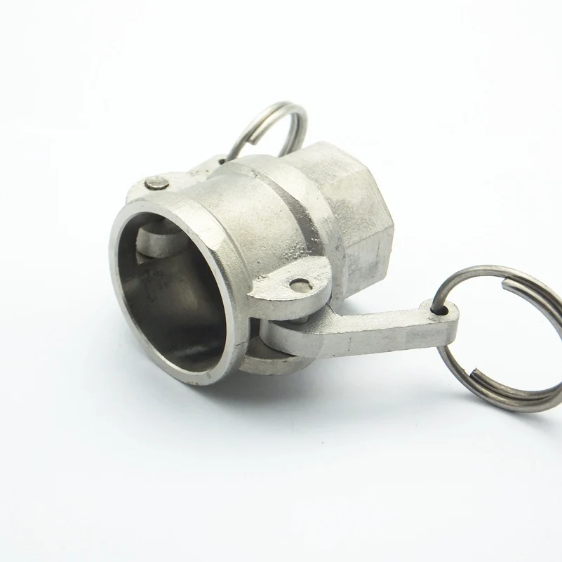 1 &quotвнутренняя резьба BSP x 37 мм Внутренний ID Camlock 304 нержавеющая сталь Тип D розетка