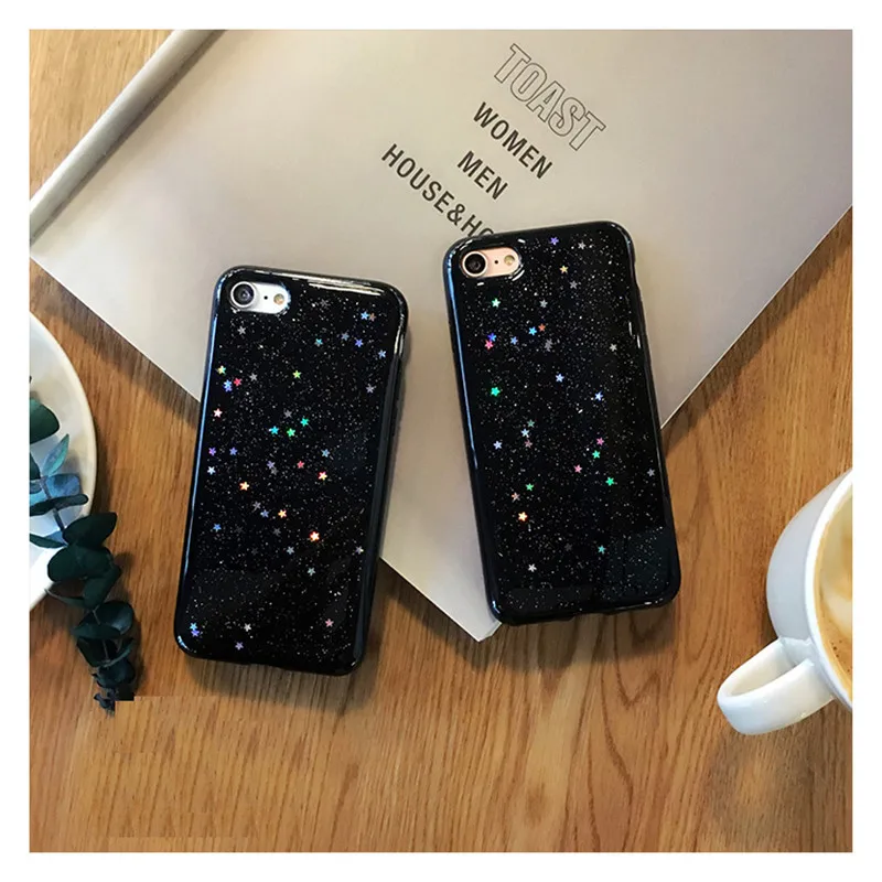 Блестящий Мягкий чехол со звездами для huawei p20 Lite p30 mate20 pro Nova 2 Plus P8 lite P9 P10 P20 Lite Pro Honor 8X V10 mate 10 Lite