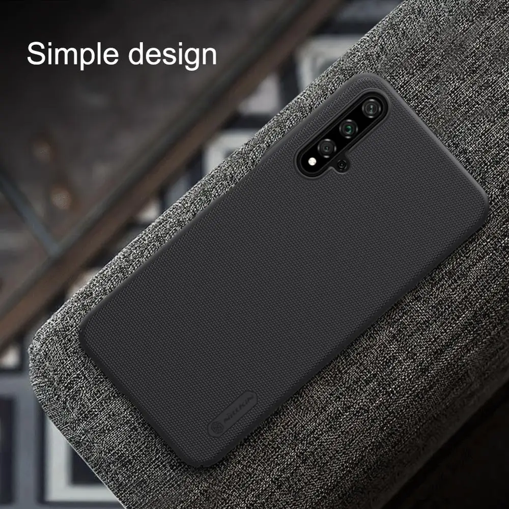 Чехол для huawei Honor 20, NILLKIN, Супер Матовый экран, матовая жесткая задняя крышка из ПК, Honor 20, чехол, подарок, держатель для телефона