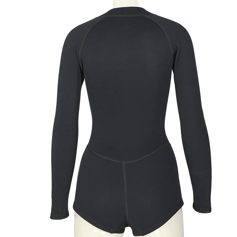Slinx Womens 2mm spring wetsuit with long socks Bikini Cut Springsuit sleeve front zip swimming suit | Спорт и развлечения