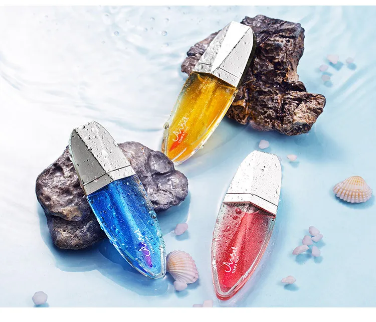 99% Natural Moisturizing Starry Lip Gloss Lipstick Red Color Temperature Transparent Jelly Long-lasting Lip Makeup Lipstick