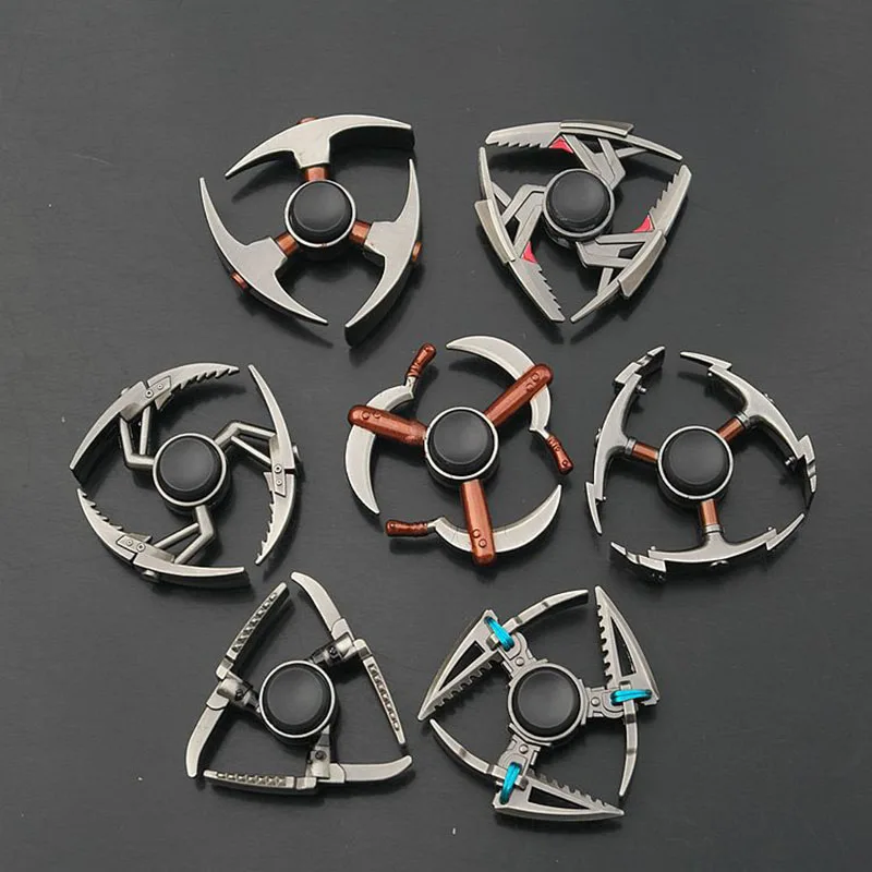 EDC Fidget Spinner Metal Spiner Anti-Anxiety Toy for Hand Spinner Focus Relieves Stress Finger Spinner