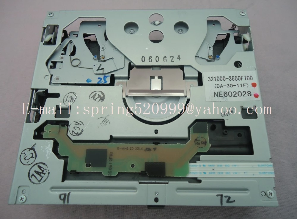 Free shiping Original new Fujitsu ten single CD loader drive mechanism DA-30-11F for Toyota Voice navigation sounds systems | Электроника