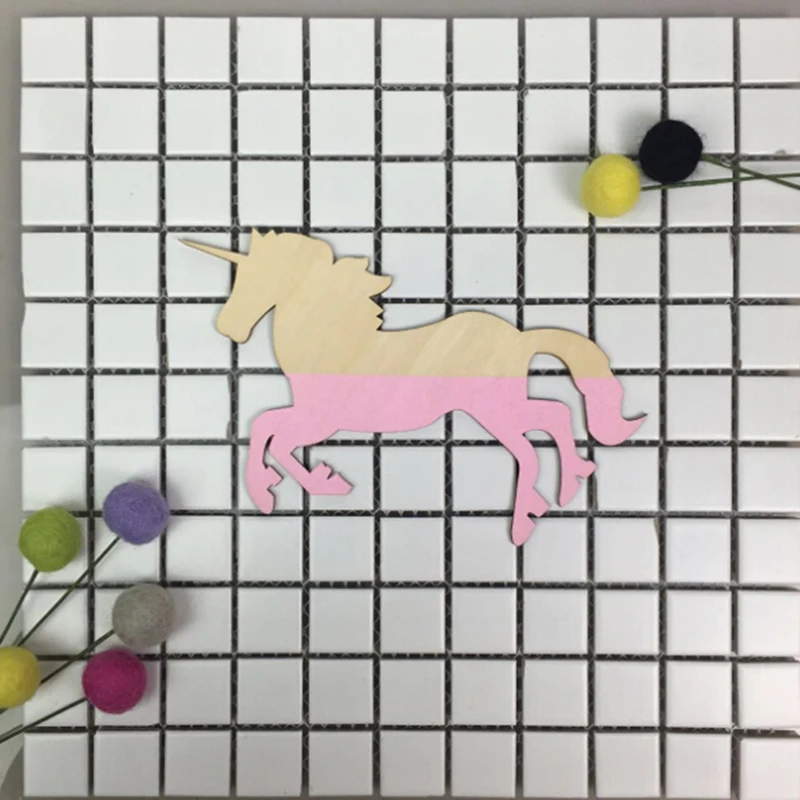 3D настенные наклейки в скандинавском стиле с изображением деревянных облаков