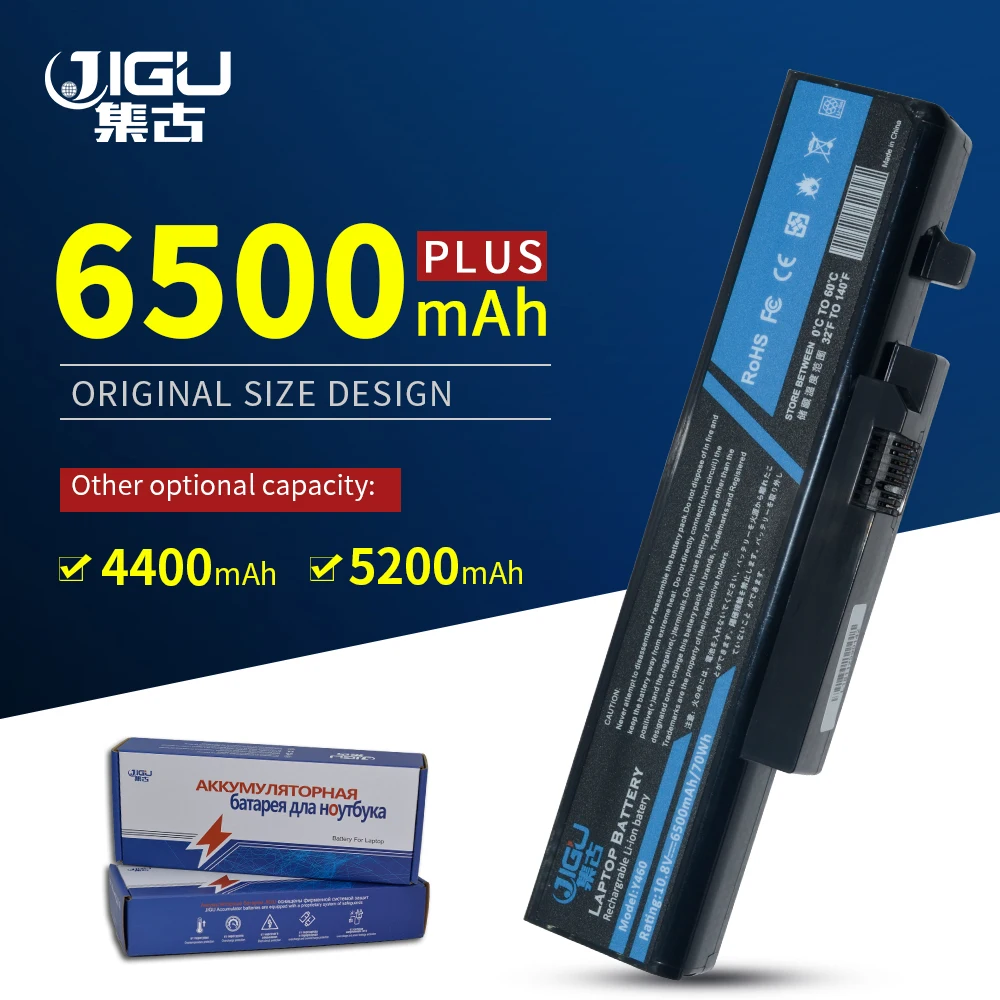 Аккумулятор JIGU для ноутбука 57Y6440 57Y6567 57Y6568 L09S6D16 L10L6Y01 L10N6Y01 L10S6Y01 Lenovo Ideapad B560 V560 Y460|laptop