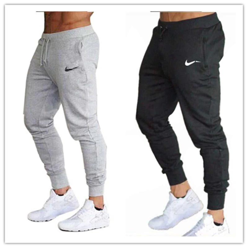 2019 новый мужской jogger Брендовые мужские брюки повседневные спортивные для