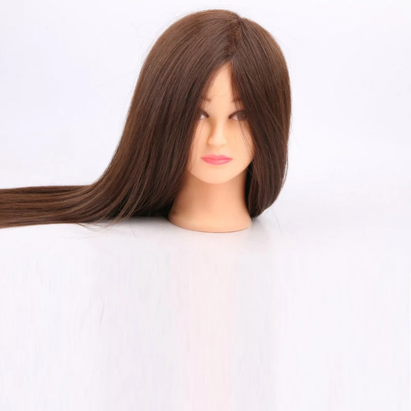 

Mannequin Head With Human Hair Professional Hairdressing Mannequins Hair Styling Manikin Head