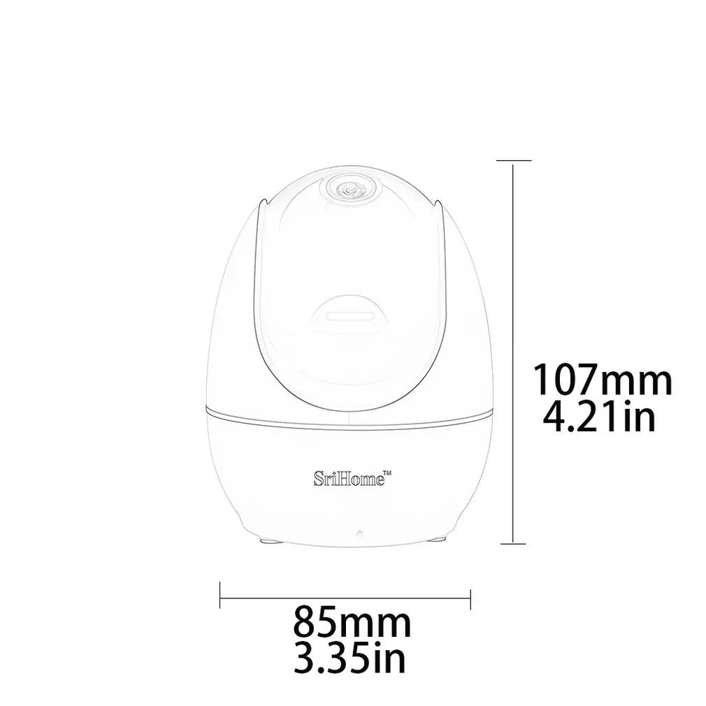 WiFi IP камера 1080P беспроводная камера безопасности камера наблюдения для детей/пожилых/домашних животных домашняя HD 2,4G умная камера