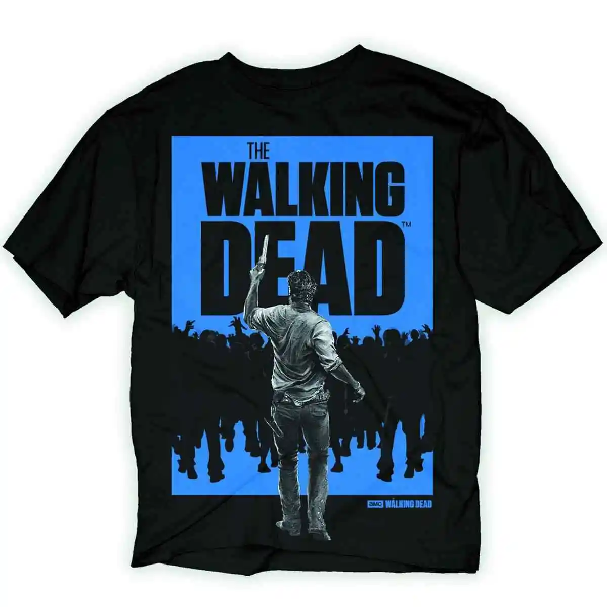 Черная футболка The Walking Dead Rick Walker|Мужские футболки| |