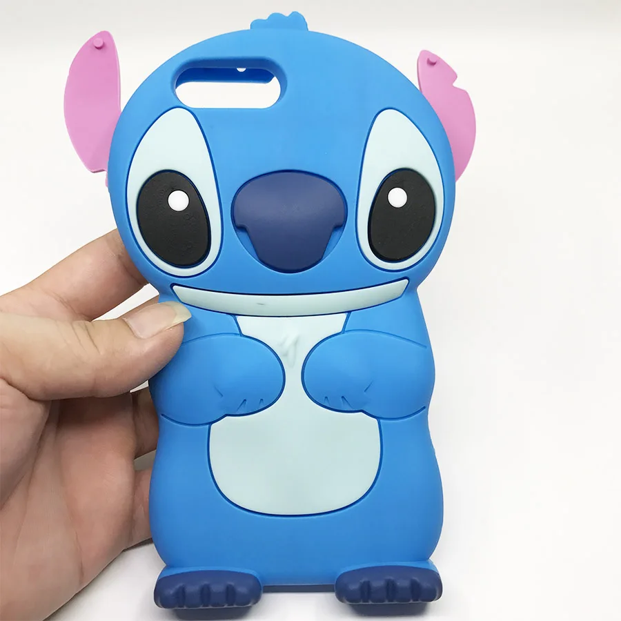 Милый чехол для iPhone 6 S 6 S 7 8 Plus 8 Plus 7Plus X XS силиконовый чехол 3D Единорог Лошадь Кролик Ститч Кот мультфильм мягкий чехол для телефона
