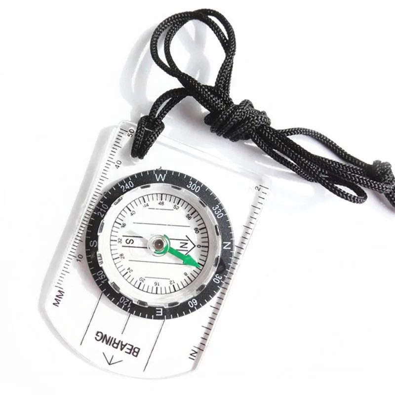 Профессиональный Мини Компас Карта весы линейка многофункциональное