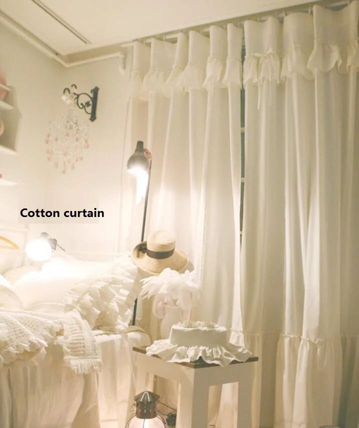 Занавеска кружевная на заказ элегантная белая занавеска с бантом в стиле