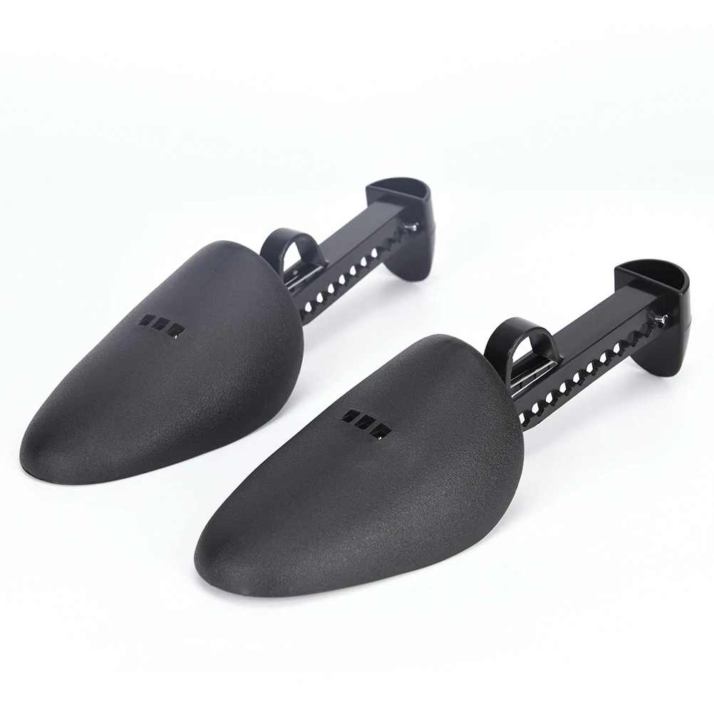 1 пара Для женщин Для мужчин Пластик разнашиватель обуви 2-полосная растягивающее приспособление для обуви дерево Цвет: черный; популярная модель