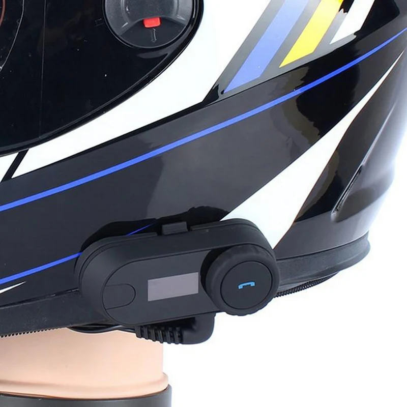 Новинка 2019 мотоциклетная гарнитура для шлема на все лицо наушники двухсторонней