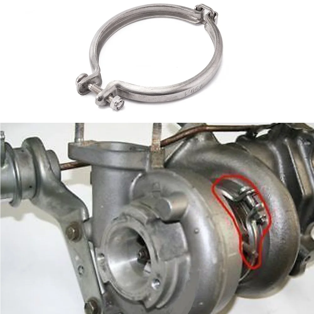 Турбокомпрессор турбо V band зажим набор 99 1 мм для Mitsubishi TD07 6D16 49187 01021 EP HFQ991| |