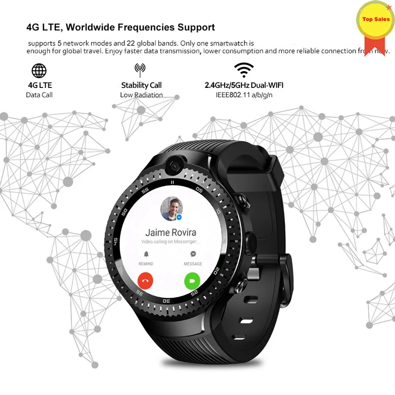 Лучшие Смарт-часы с двойной камерой 4G Lte Смарт-часы gps Wifi монитор сердечного ритма Android телефон звонок часы уникальный подарок для мужчин