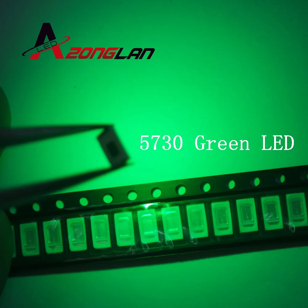 100 шт светодиодные диоды SMD 5730 5630 диод ассортимент СВЕТОДИОДНЫЙ Набор