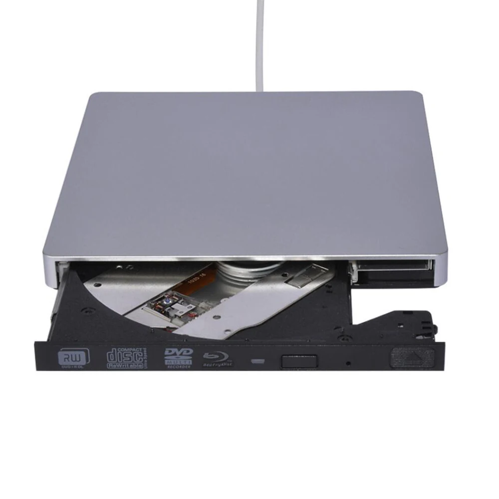 USB 2 0 Внешний Оптический привод Bluray устройство для записи DVD Blu Ray WINDOWS XP/7/8/10 Mac