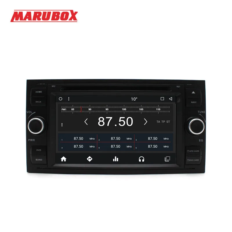 MARUBOX 2 Din Android 8 1 для Ford Focus 2008-2011 Fiesta Mondeo Transit C-Max 7 &quotIPS GPS стерео радио DVD плеер