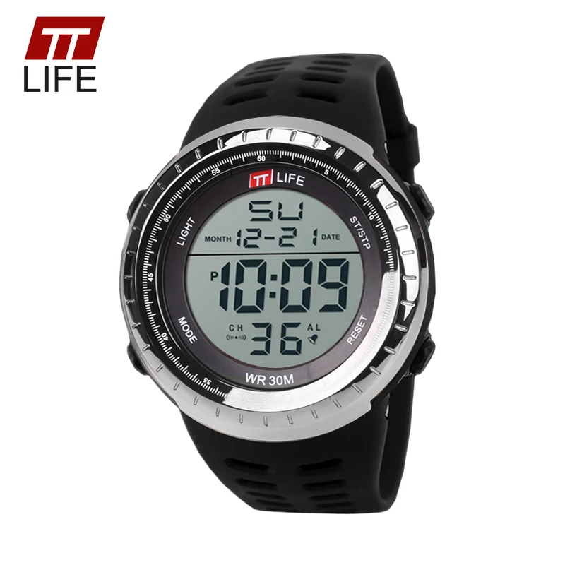 TTLIFE TS10 G Стиль Мужские Спортивные Часы Цифровой Шок Противостоять LED Военная
