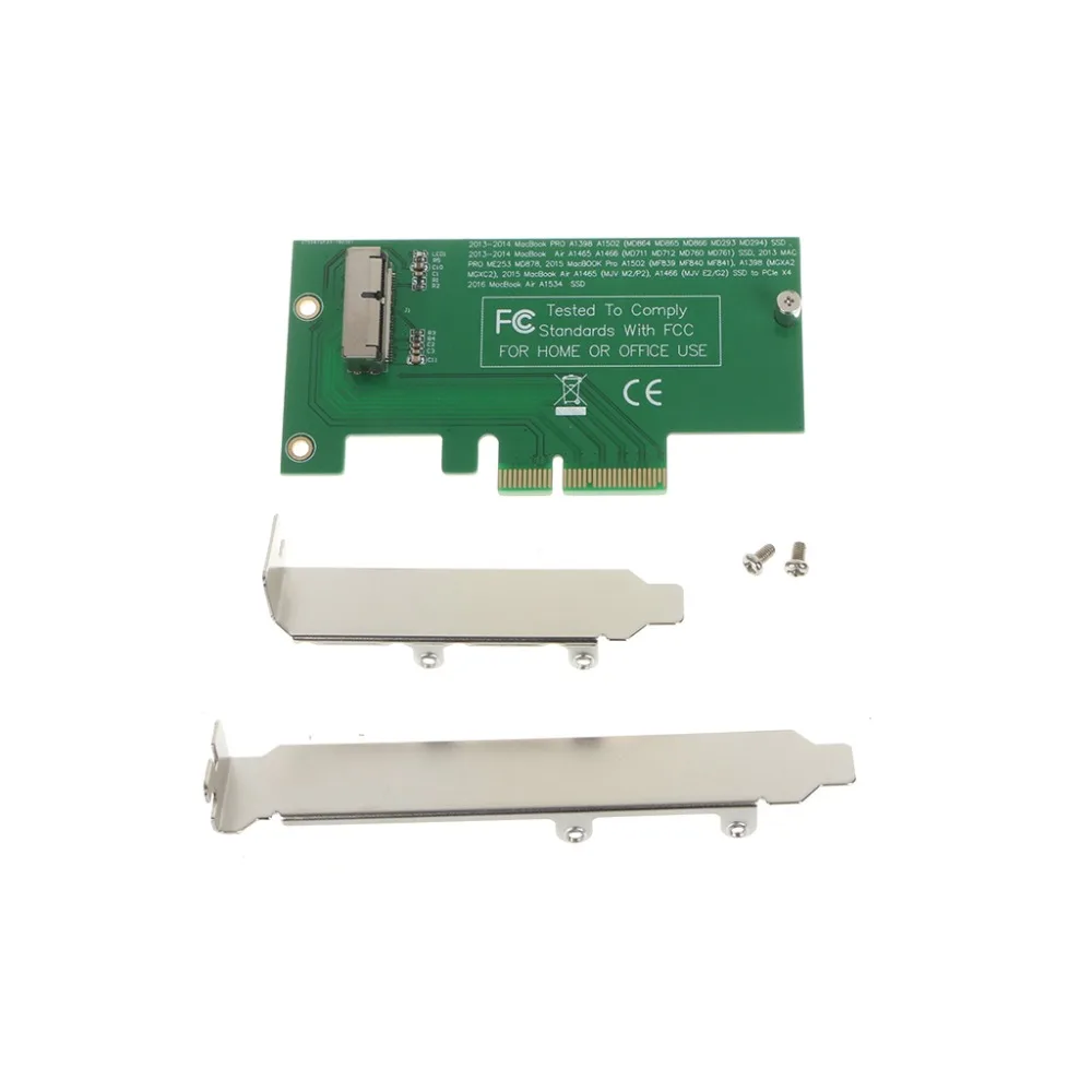 Адаптер карты PCIe X4 для Apple MacBook Air A1465 Mac Pro MD878 ME253 SSD C26