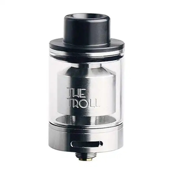 Authentic Wotofo The Troll 24mm RTA Rebuildable Tank Atomizer - Silver | Электроника