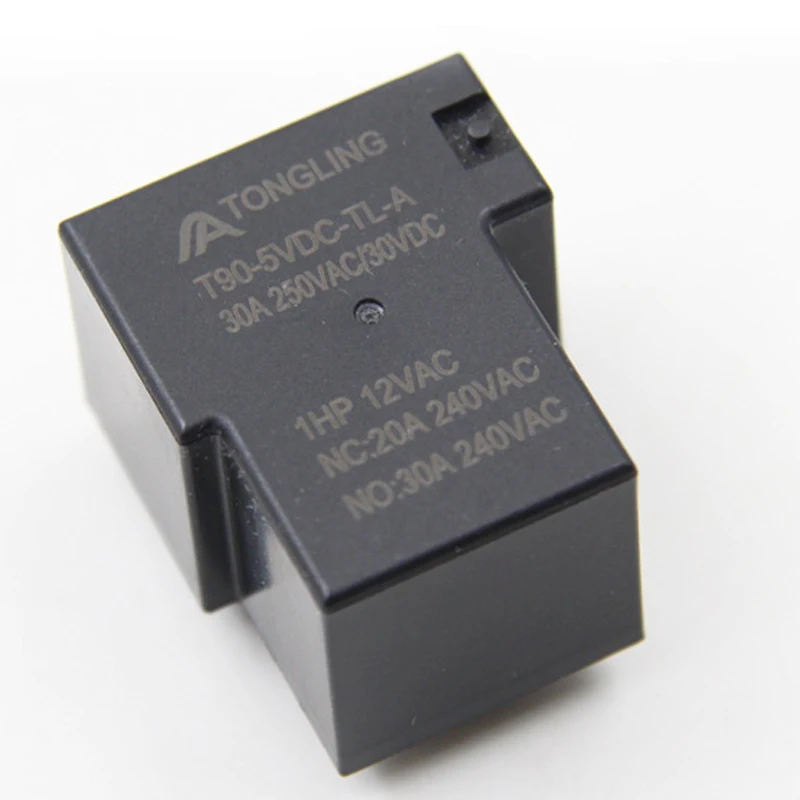 5 шт. JQX 15F 5VDC маленькое реле высокой мощности 4Pin 30A нормально открытое типа T90|Реле|