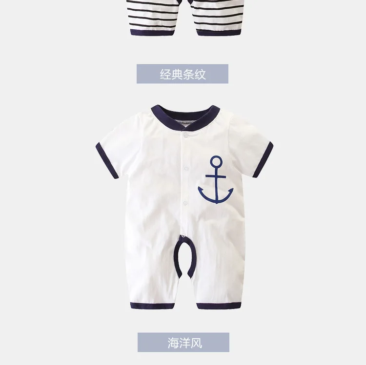Летняя одежда для маленьких мальчиков; roupa de bebes; комбинезон для новорожденных; Хлопковая пижама с длинными рукавами; Комбинезоны для детей 0-12 месяцев; одежда для малышей