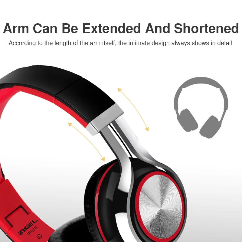 Bluetooth наушники с микрофоном шумоподавление стереогарнитура для геймеров