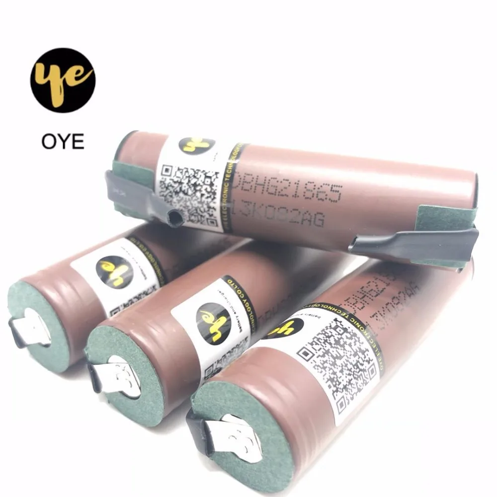 CBH 100% Новый оригинальный HG2 18650 3000 мАч батарея 18650HG2 3 6 В разряда 20A предназначен для