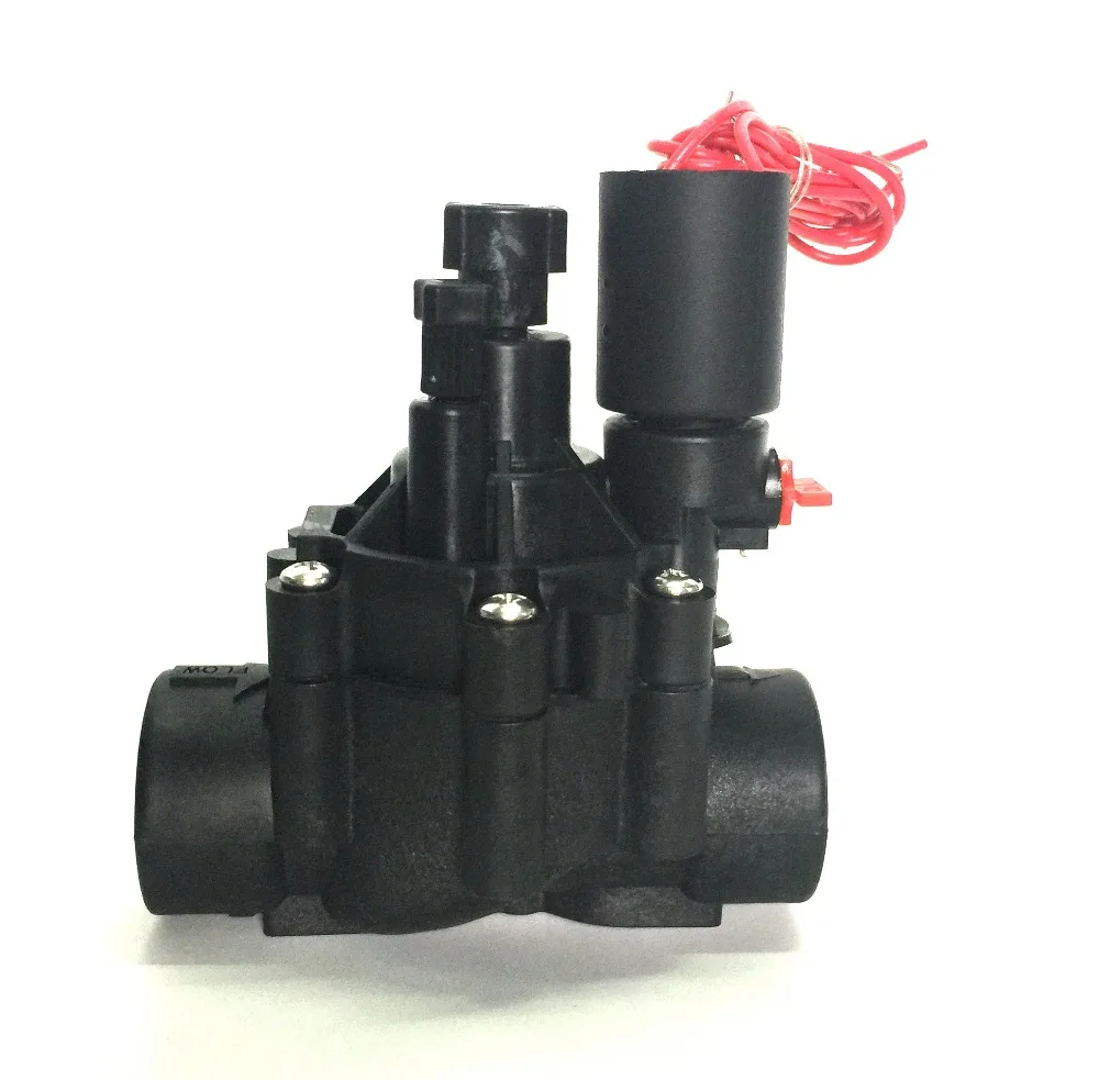 101D - 1 inch. D Series Inline Plastic Residential Irrigation Valve with Flow Control