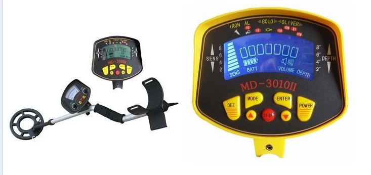 Professional Metal Detector MD3010II Underground Gold High Sensitivity and LCD Display MD-3010II | Инструменты